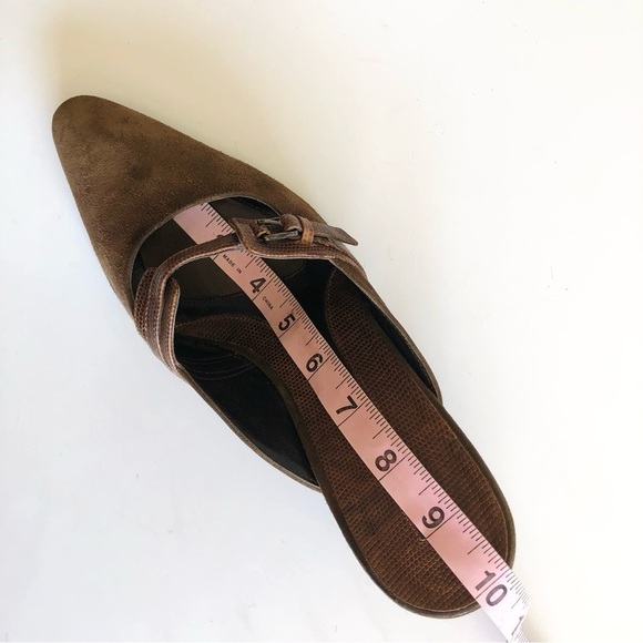 Via Spiga Suede Mary Jane Mules - Picture 15 of 15